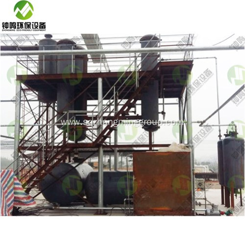 Waste Tire to Oil Recycling Machine